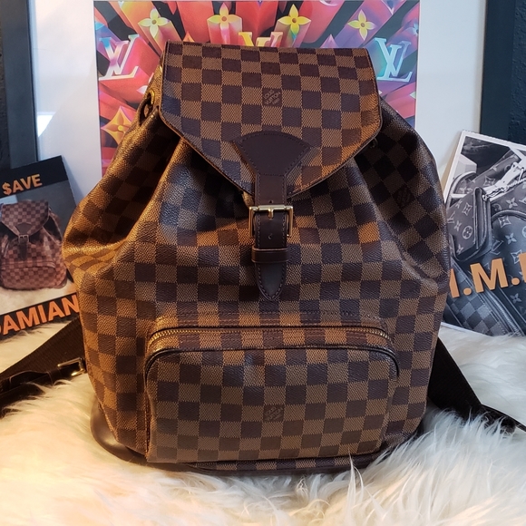 louis vuitton damier ebene backpack